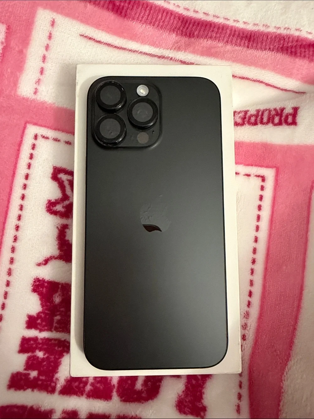 Apple iPhone Black Smartphone with Triple Rear Cameras